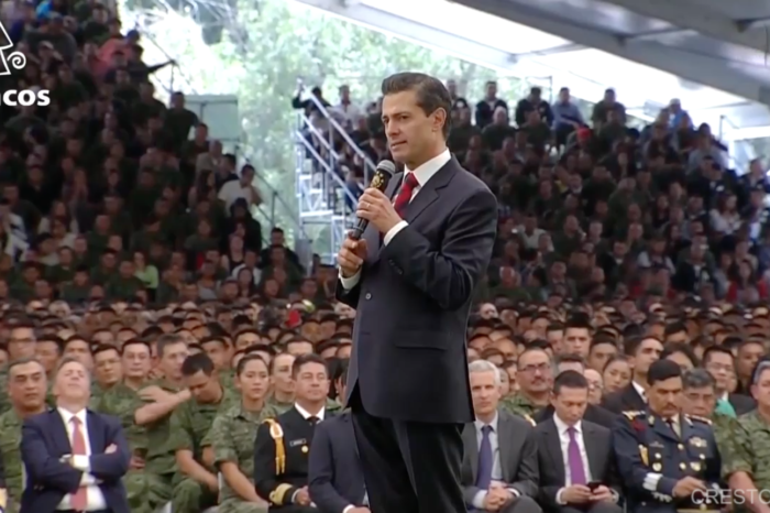 Peña Nieto defiende a Fuerzas Armadas