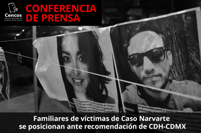 Familiares de víctimas de Caso Narvarte se posicionan ante recomendación de CDH-DF