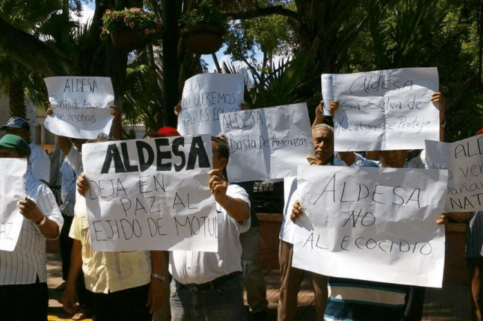 Yucatán: ejidatarios luchan contra despojo por proyecto eólico de grupo español Aldesa