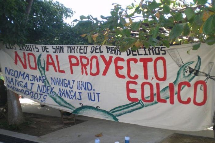 Empresas eólicas no pagarán impuestos municipales en Oaxaca y violan derechos fundamentales