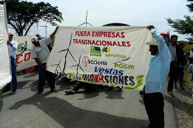 Información, no represión, exigen huaves opositores a proyecto eólico en Oaxaca