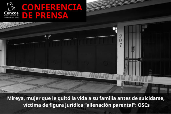 Conferencia: Mireya, mujer que le quitó la vida a su familia antes de suicidarse, víctima de figura jurídica “alienación parental”: OSCs