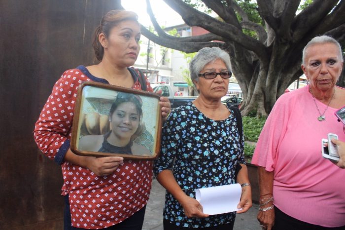 Familiares de joven desaparecida acusan de negligencia a PGR