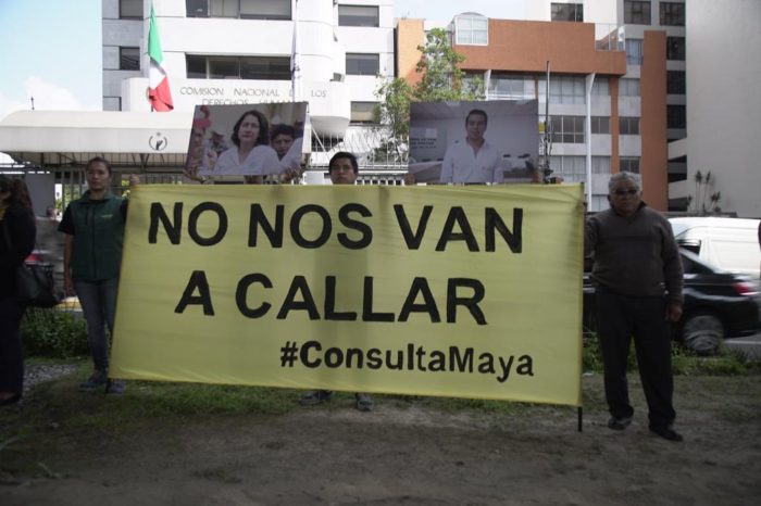 Mayas denuncian intento de división en consulta sobre transgénicos