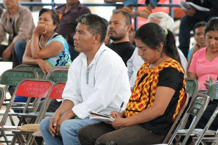 Comunidades de la sierra norte de Oaxaca se organizan para la defensa de sus territorios