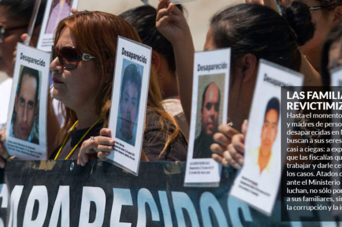 Diputados se niegan a la Ley que da luz a los 30 mil desaparecidos, y es un bálsamo para sus familias