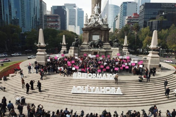 Boletín de prensa: Reforma 102. Aquí y Ahora. Mensaje de los colectivos #VamosPorMás y #FiscalíaQueSirva