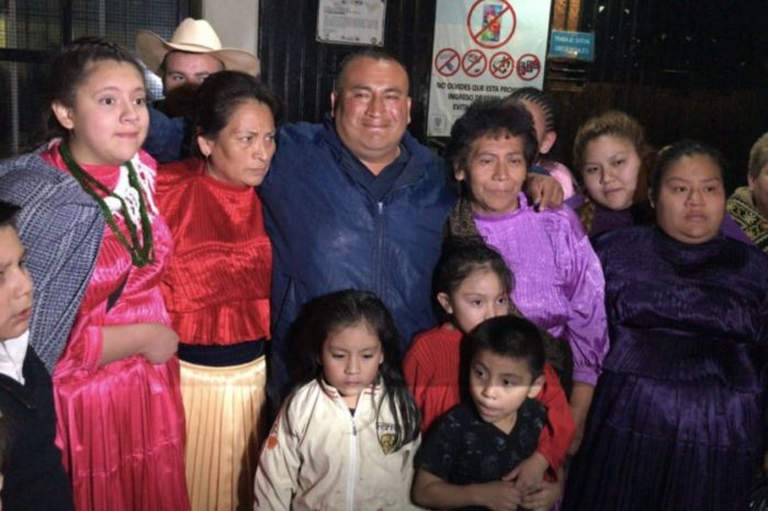 Indígena mazahua estuvo preso siete años por un delito que no cometió; hoy fue liberado