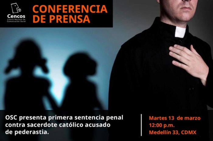 OSC presenta primera sentencia penal contra sacerdote católico acusado de pederastia