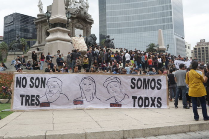 Estudiantes exigen justicia en la CDMX por jóvenes asesinados en Jalisco