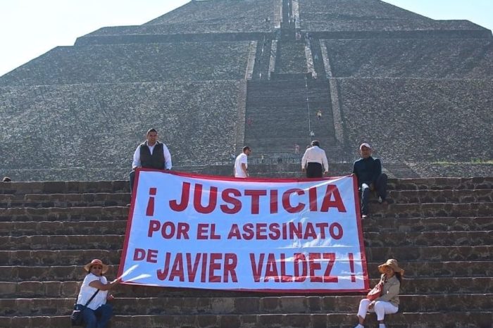 Periodistas del Edomex exigen justicia para Javier Valdez