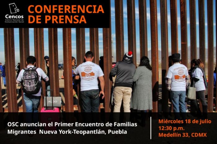 OSC anuncian el Primer Encuentro de Familias Migrantes Nueva York-Teopantlán, Puebla