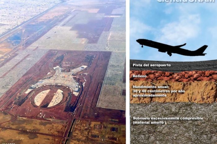UNAM confirma que el Aeropuerto de Texcoco se está hundiendo