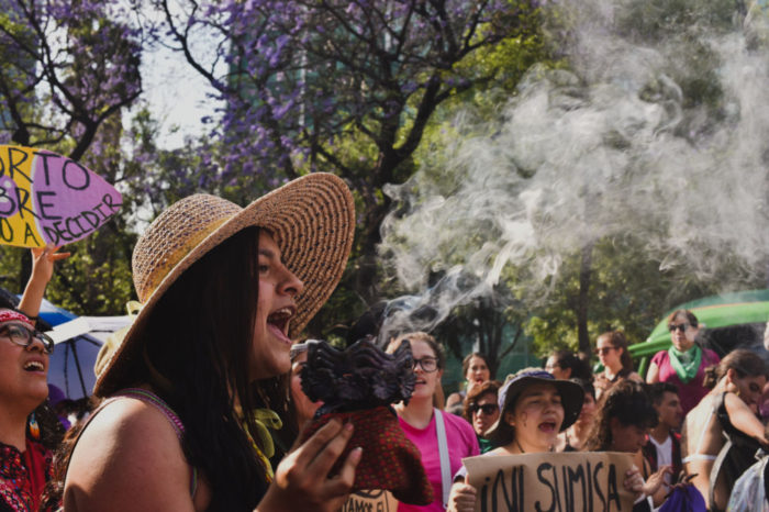 #8M2019: mujeres marchan en la Ciudad de México por sus derechos