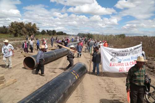 Ordenan medidas preventivas para paso de un gasoducto por Puebla