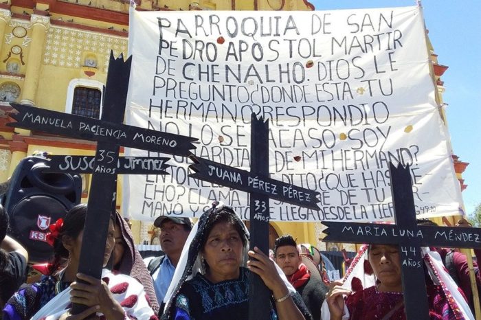 Comunicado: Repudio a la violencia contra familias de la Sociedad CivilL Las Abejas en Chenalho