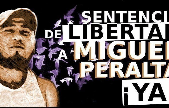 Exigen la libertad del defensor comunitario Miguel Ángel Peralta