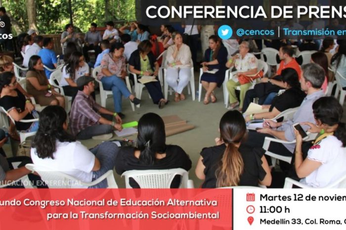 Conferencia de prensa: Segundo Congreso Nacional de Educación Alternativa para la Transformación Socioambiental