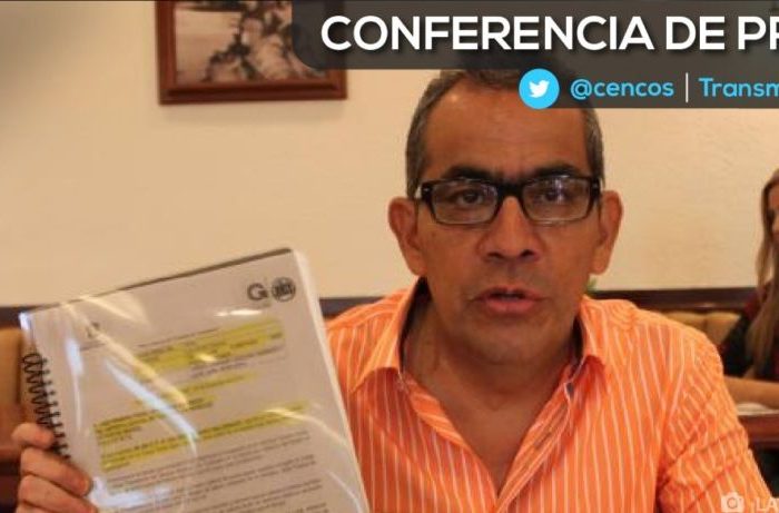 Conferencia de prensa: Exigen la liberación de José Humbertus Pérez, defensor de derechos humanos