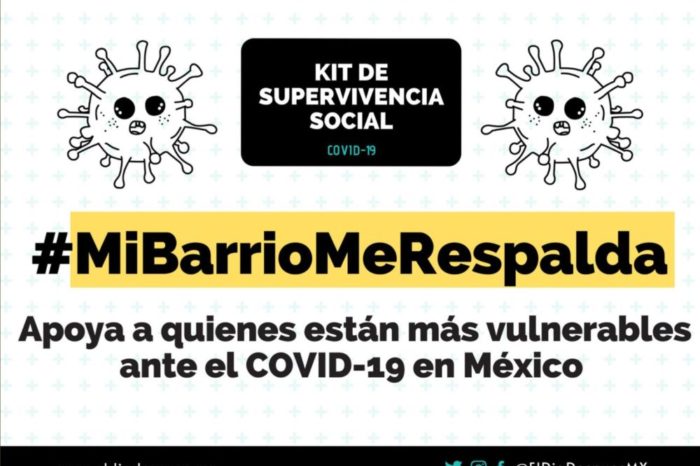 #MiBarrioMeRespalda: apoya a poblaciones vulnerables durante aislamiento por Covid-19