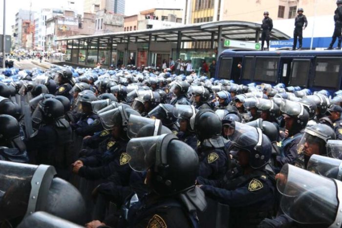 Presentan acuerdo de actuación policial para manifestaciones en la CDMX