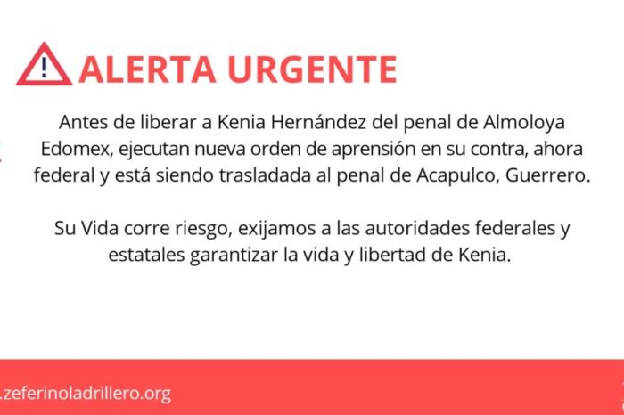 FGR pide nueva orden aprehensión contra la activista Kenia Hernández; la envían a cárcel de Acapulco
