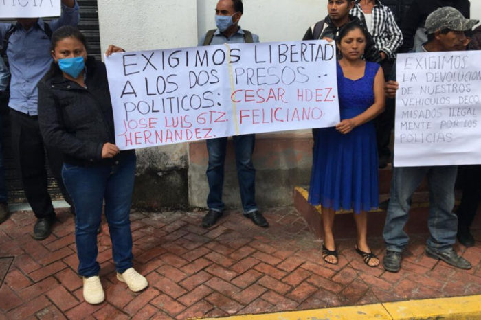 Frayba denuncia represión contra tseltales que protestaban en Chilón