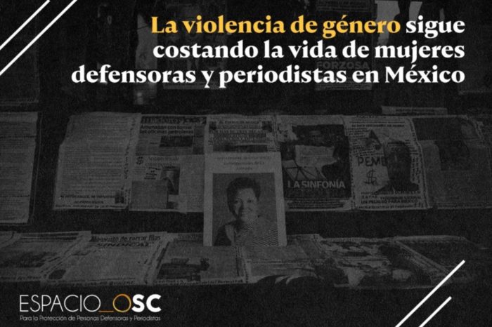 Día Internacional de las Mujeres: La violencia de género sigue costando la vida de mujeres defensoras y periodistas en México