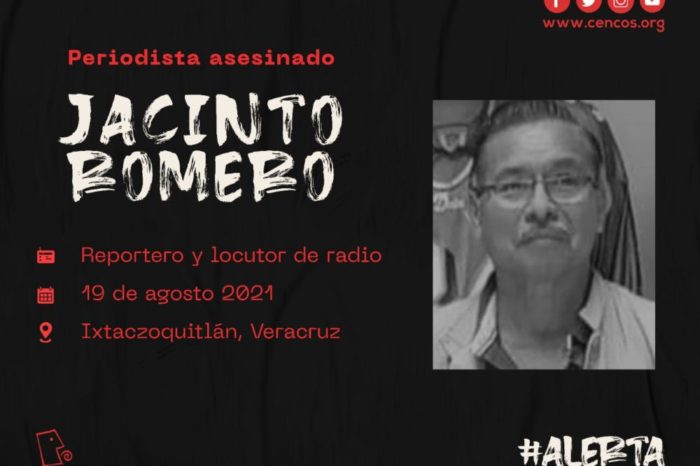 Asesinan al periodista Jacinto Romero, en Ixtaczoquitlán, Veracruz