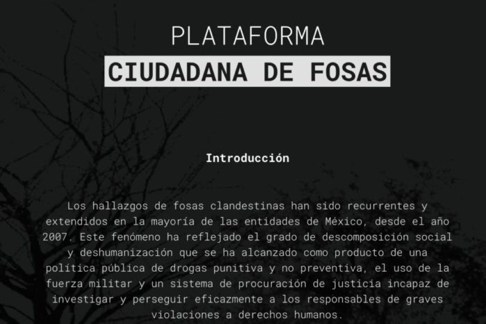 La Ibero y organizaciones lanzan 'Plataforma Ciudadana de Fosas'