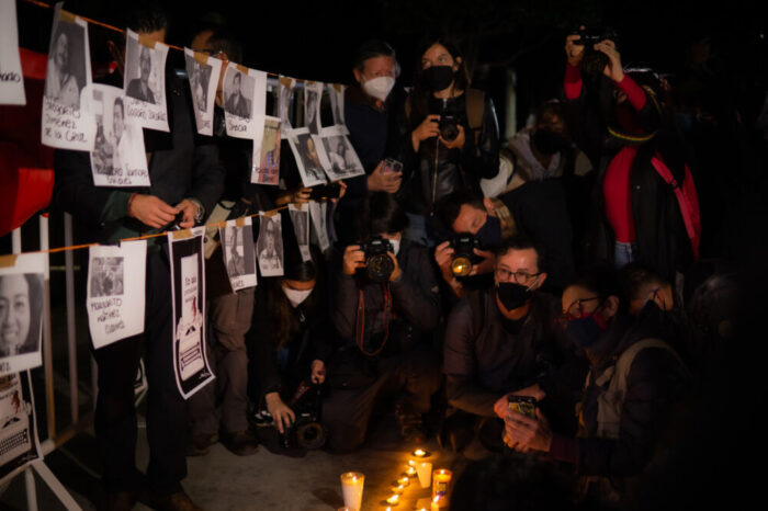 Movilización Nacional por los asesinatos y crímenes contra periodistas en México