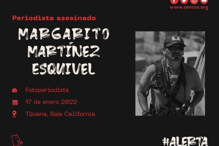 Asesinan en Tijuana al periodista Margarito Martínez