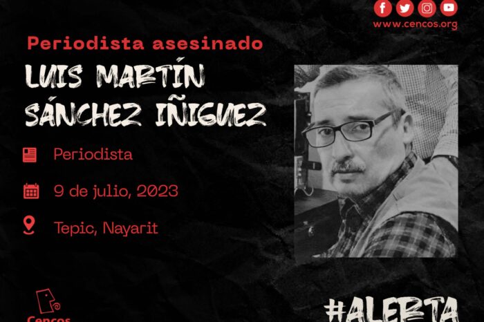 Hallan cuerpo de Luis Martín Sánchez Iñiguez, periodista desaparecido en Tepic, Nayarit